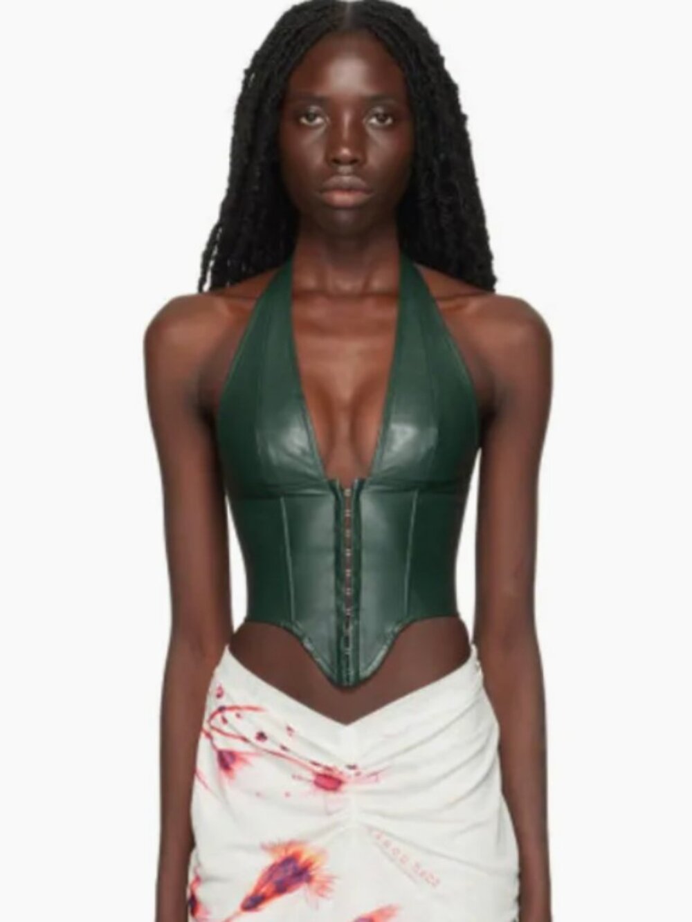Miaou Mara Corset in Green